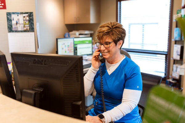 dentist front office